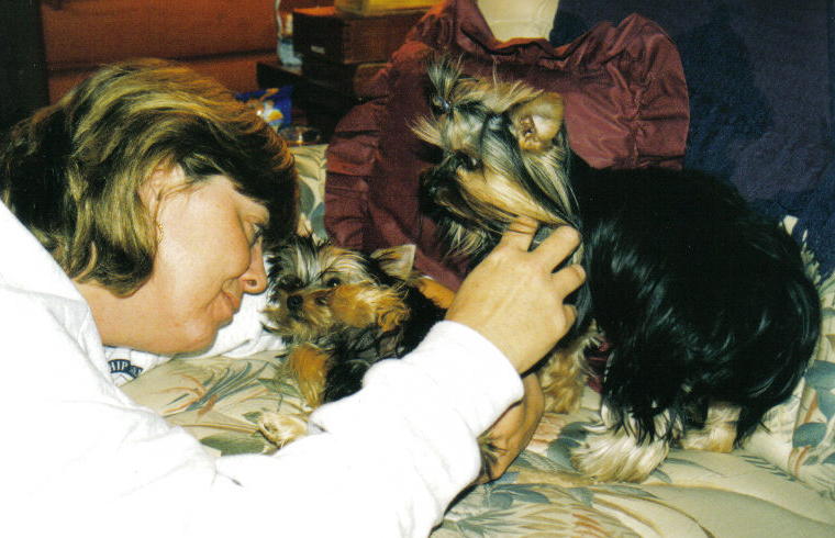 Baby Ariel with Mom & Tekah Tyke